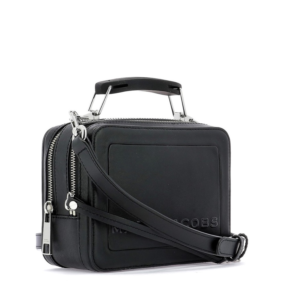 Marc Jacobs The Box black leather crossbody bag - Picture 2 of 7